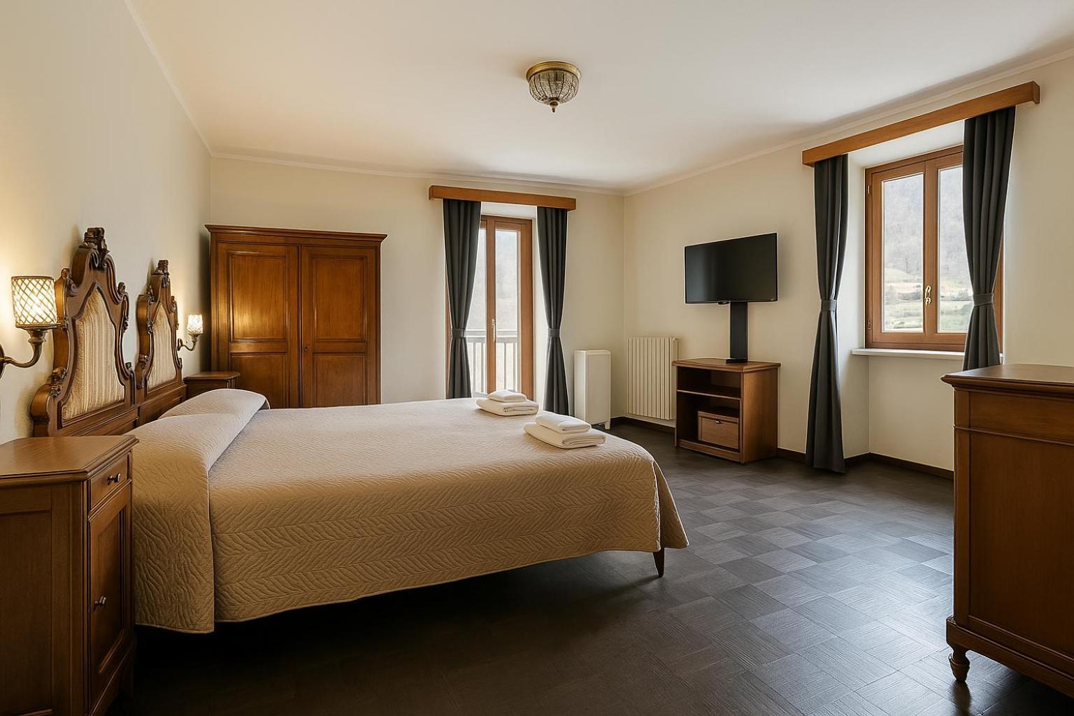 Albergo Locanda Corona Ballino Kültér fotó